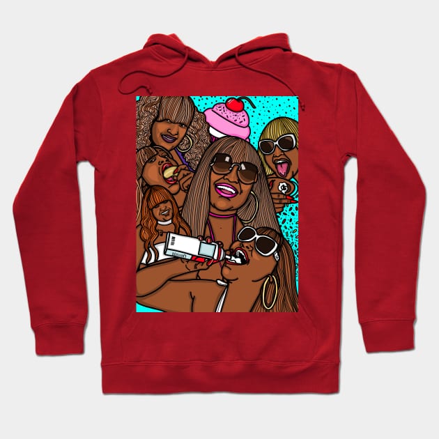 CupcakKe Hoodie by COLORaQUEEN